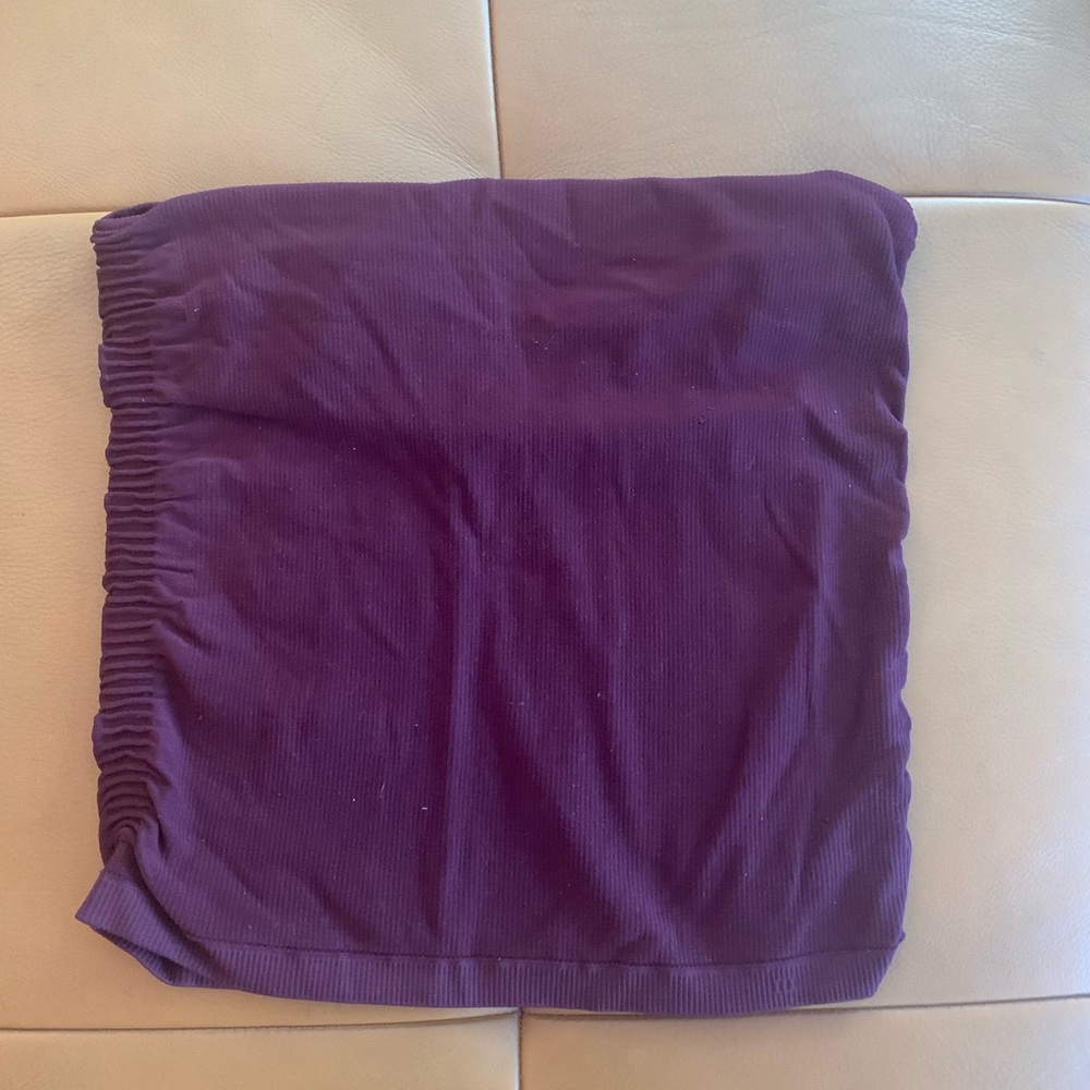 Purple spandeau tube